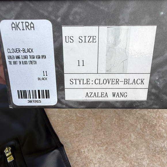 Elegant Black Over-the-Knee Boots - Picture 12 of 16